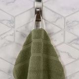 Napa Zero Twist Cotton Solid Waffle Honeycomb 9 Piece Towel Set