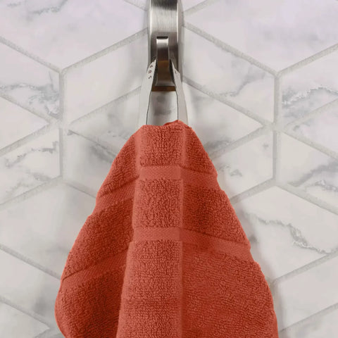 Napa Zero-Twist Cotton Waffle Face Towel Set 12 Piece