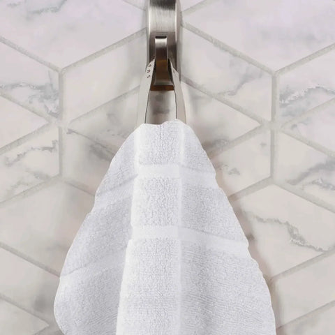 Napa Zero Twist Cotton Solid Waffle Honeycomb 3 Piece Towel Set
