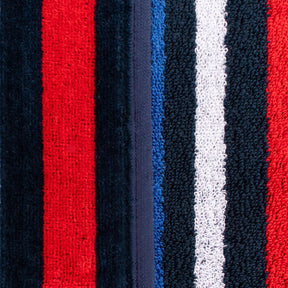 Nautical Stripe Cotton Oversized 2 Piece Beach Towel Set