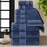 Niles Egyptian Giza Cotton Plush Towel Set 9-Piece