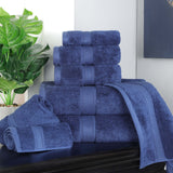 Egyptian Cotton 8-piece towel set – Plush & Heavyweight