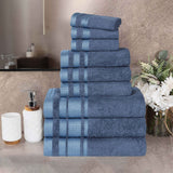 Hays Cotton Medium Weight 9 Piece Assorted Bathroom Towel Set