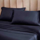 1200 Thread Count Cotton Rich Bed Sheet Set Solid Deep Pocket