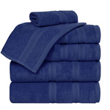 Smart Dry Zero-Twist Cotton Towel Set 6 Piece