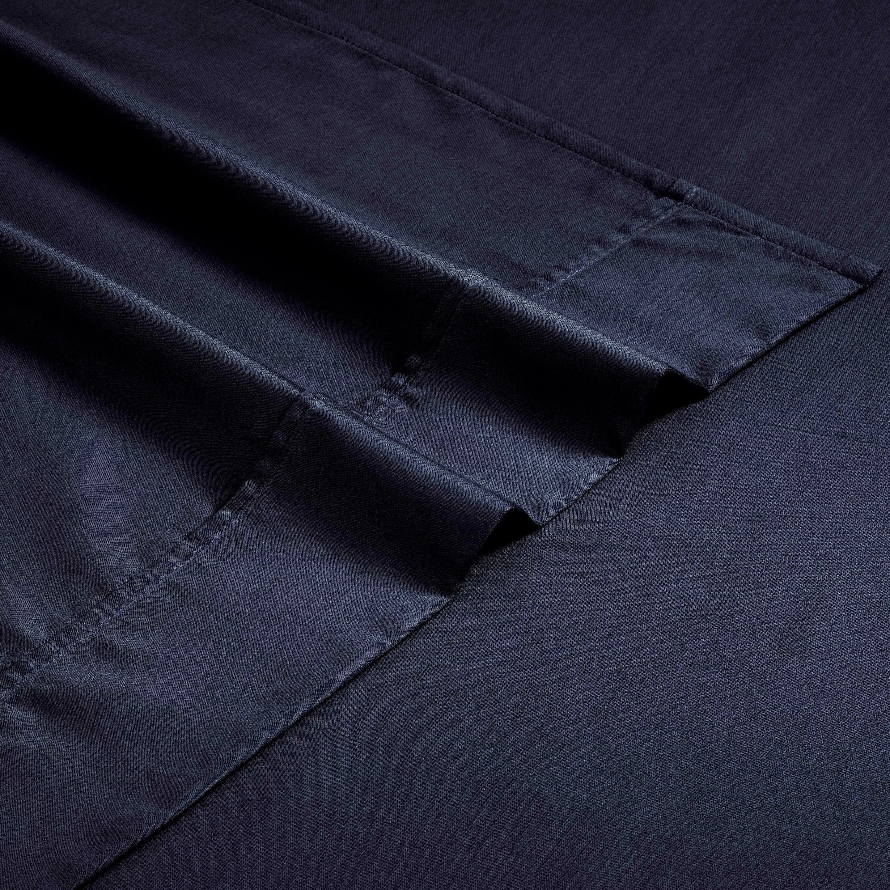 1200 Thread Count Cotton Rich Solid Deep Pocket Bed Sheet Set