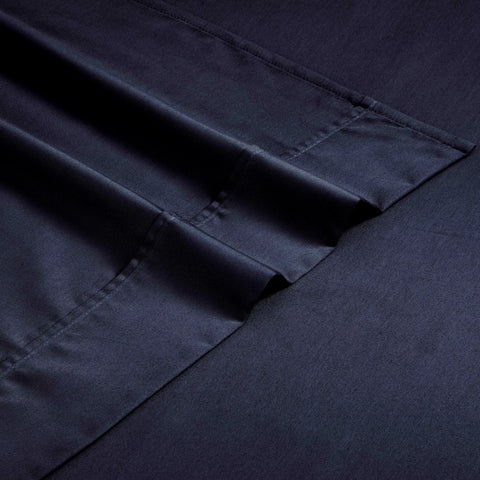 1200 Thread Count Cotton Rich Bed Sheet Set Solid Deep Pocket