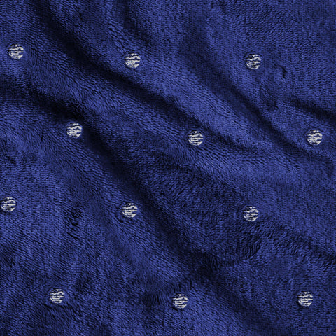 Fleece Plush Medium Weight Fluffy Soft Decorative Polka Dot Blanket