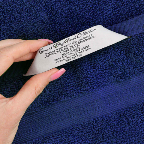 Zero Twist Cotton Medium Weight Bath Towel Set of 4