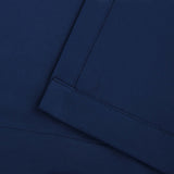 Classic Modern Solid Room Darkening Blackout Curtain Panels, Set of 2