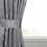 Leaves Room Darkening Washable Blackout Curtain Panels, Set of 2