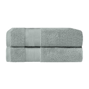 Aria Turkish Cotton Heavyweight Solid Absorbent 2-Piece Bath Towel Set
