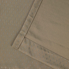 Modern Shimmer Washable Room Darkening Blackout Curtains, Set of 2