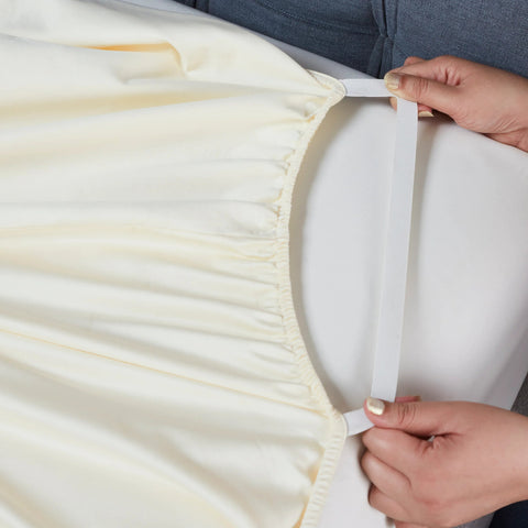 Pavo 100% Cotton 700 Thread Count Fitted Sheet - 18" & 20" Extra Deep Pocket Options