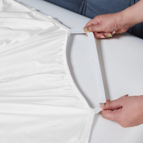 Pavo 100% Cotton 700 Thread Count Fitted Sheet - 18" & 20" Extra Deep Pocket Options