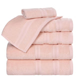 Smart Dry Zero-Twist Cotton Towel Set 6 Piece