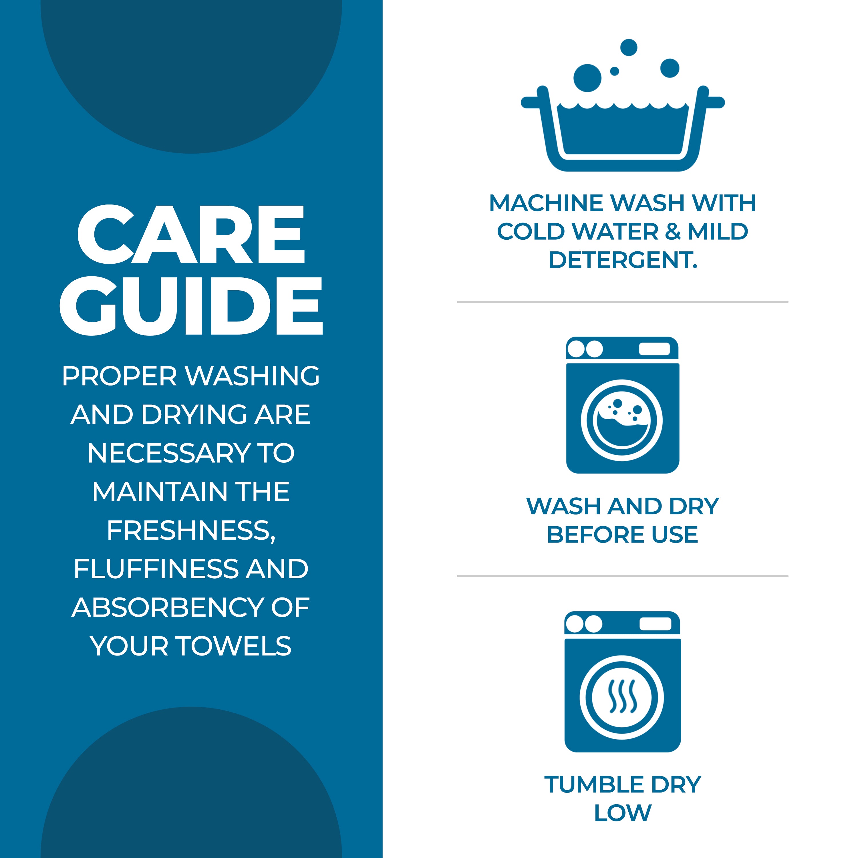 Chevron Zero Twist Solid Soft Absorbent Cotton 3 Piece Towel Set