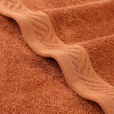 Egyptian Cotton Basketweave Solid Towel Set 3 Piece