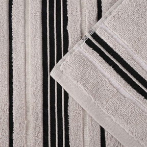 Sadie Zero Twist Cotton Solid Absorbent 3 Piece Towel Set