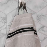 Sadie Zero Twist Cotton Solid Absorbent 3 Piece Towel Set