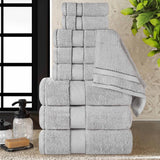 Niles Egyptian Giza Cotton Plush Towel Set 9-Piece