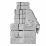 Niles Egyptian Giza Cotton Plush Towel Set 9-Piece