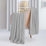 Fleece Plush Medium Weight Fluffy Soft Decorative Polka Dot Blanket