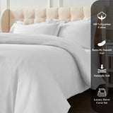 1200 Thread Count Egyptian Cotton Solid Duvet Cover