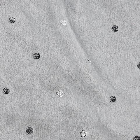 Fleece Plush Medium Weight Fluffy Soft Decorative Polka Dot Blanket