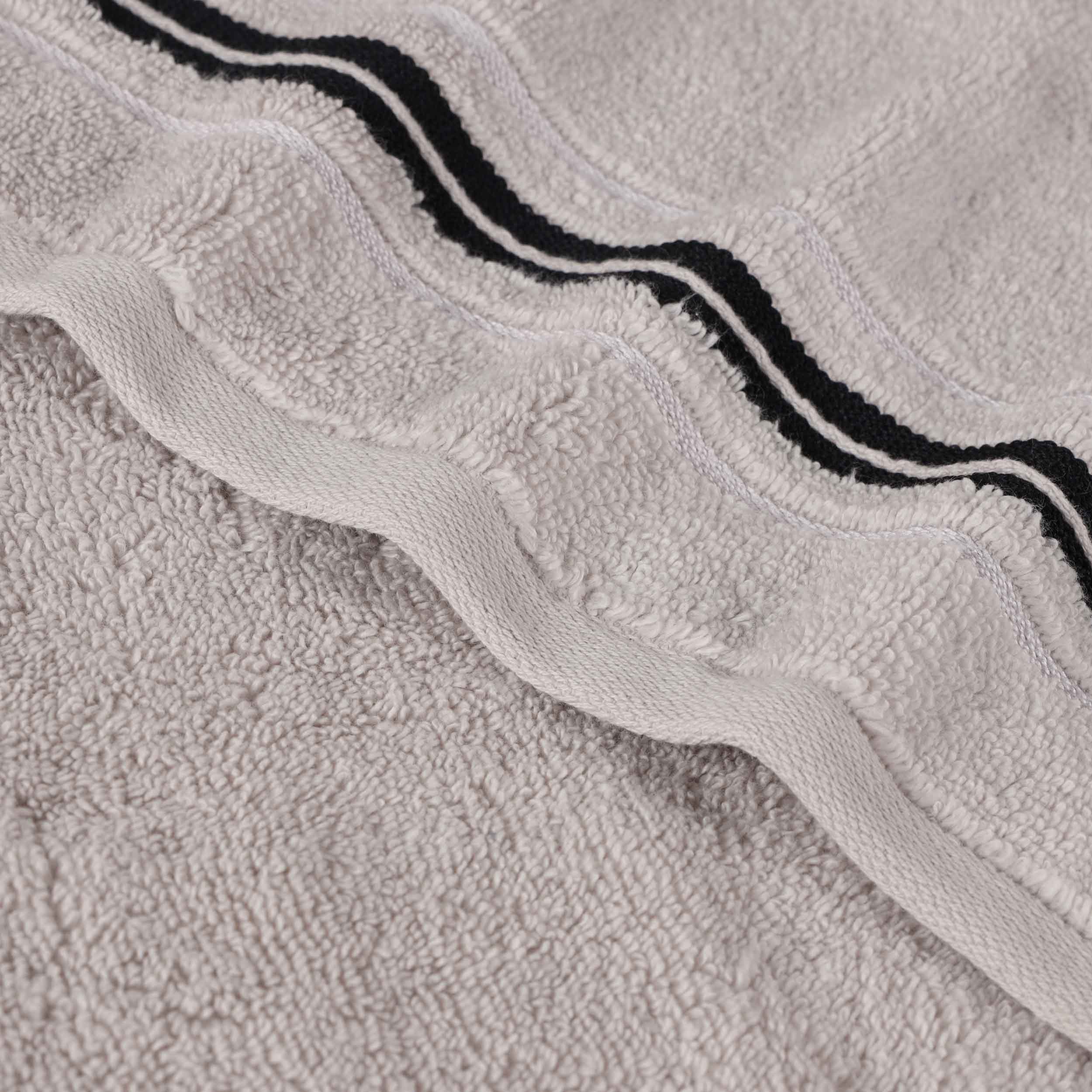 Sadie Zero Twist Cotton Solid Absorbent 3 Piece Towel Set