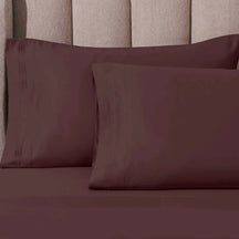 1000 Thread Count Egyptian Cotton Solid Pillowcase Set