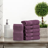 Egyptian Cotton Face Towel Set of 6 by Madison