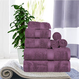 Egyptian Cotton 8-piece towel set – Plush & Heavyweight