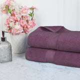 Madison Egyptian Cotton Plush Thick Absorbent Bath Sheet Set of 2