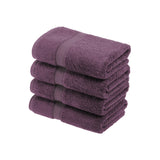 Egyptian Cotton Hand Towels 4-Piece Plush Set by Madison
