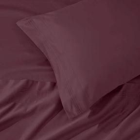 1000 Thread Count Egyptian Cotton Solid Pillowcase Set