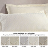 Remi Cotton Blend Jacquard Geometric Fringe Bedspread Set