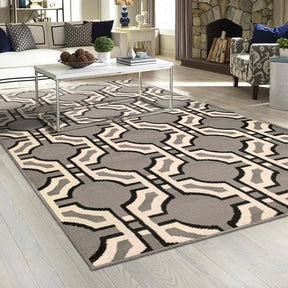 Pritchard Geometric Trellis Indoor Area Rugs or Runner Rug
