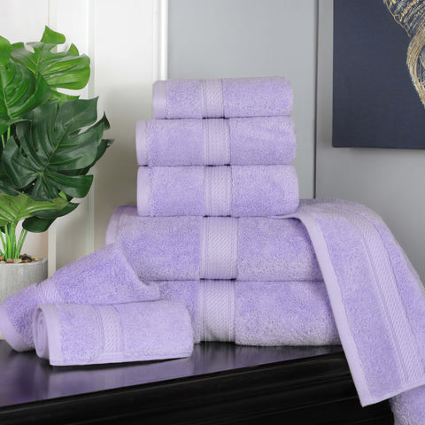 Egyptian Cotton 8-piece towel set – Plush & Heavyweight