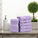 Egyptian Cotton Face Towel Set of 6 by Madison