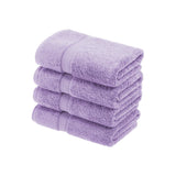 Egyptian Cotton Hand Towels 4-Piece Plush Set by Madison