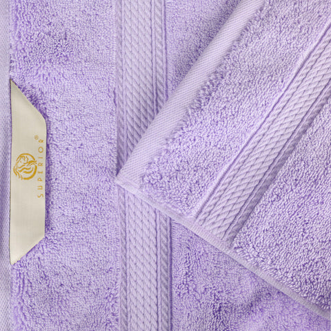 Egyptian Cotton Hand Towels 4-Piece Plush Set by Madison