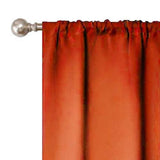Solid Machine Washable Room Darkening Blackout Curtains, Set of 2