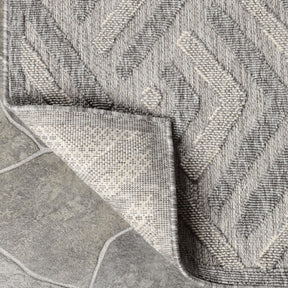 Wynn Modern Geometric Abstract Area Rug Indoor Outdoor Rugs