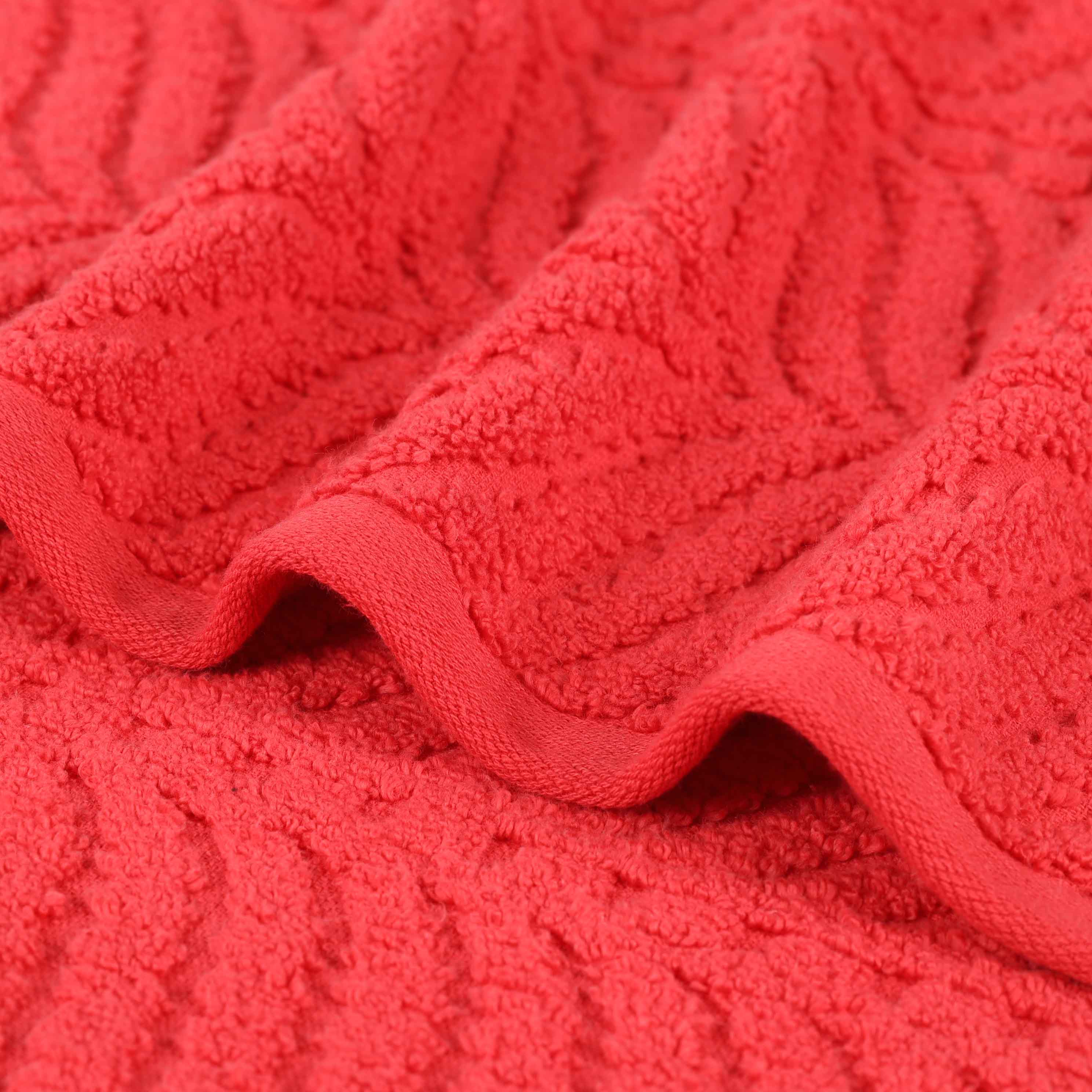 Chevron Zero Twist Solid and Jacquard Soft Cotton 12 Piece Towel Set