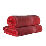 Egyptian Cotton Bath Towels - Plush Bath Sheet Set of 2