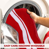 Striped Oversized Cotton Beach Towel Set of 2, 4, or 6 Piece