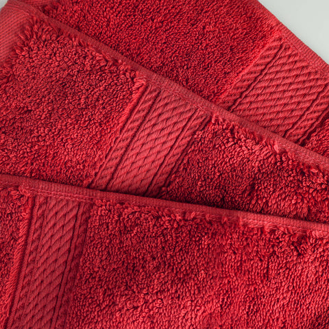 Egyptian Cotton Hand Towels 4-Piece Plush Set by Madison