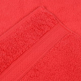 Chevron Zero Twist Solid Soft Absorbent Cotton 3 Piece Towel Set