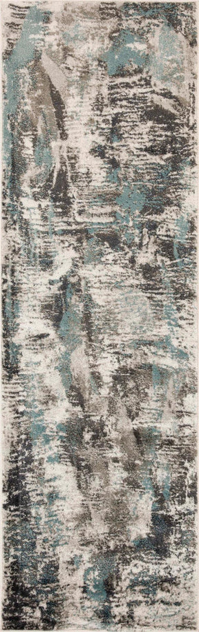 Kahuna Modern Abstract Striped Indoor Area Rugs or Runner Rug